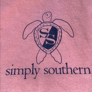 Simply southern in the south long sleeve tee